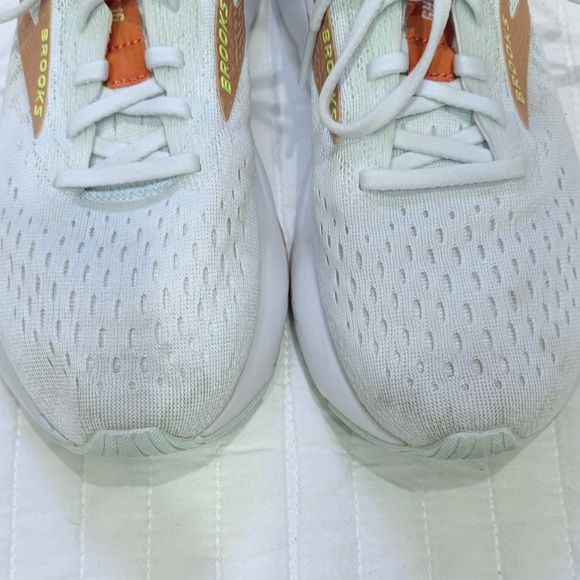 Brooks Women's Ghost 16 Neutral Running Shoes Skylight/Coconut/Sunset Sz 8 - Picture 2 of 10